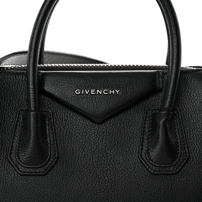 Givenchy Sugar Goatskin Woven Small Antigona Black White 8 of 11
