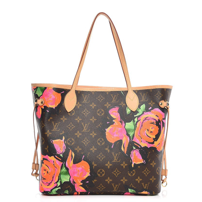 Louis Vuitton Monogram Roses Neverfull MM 1 of 7