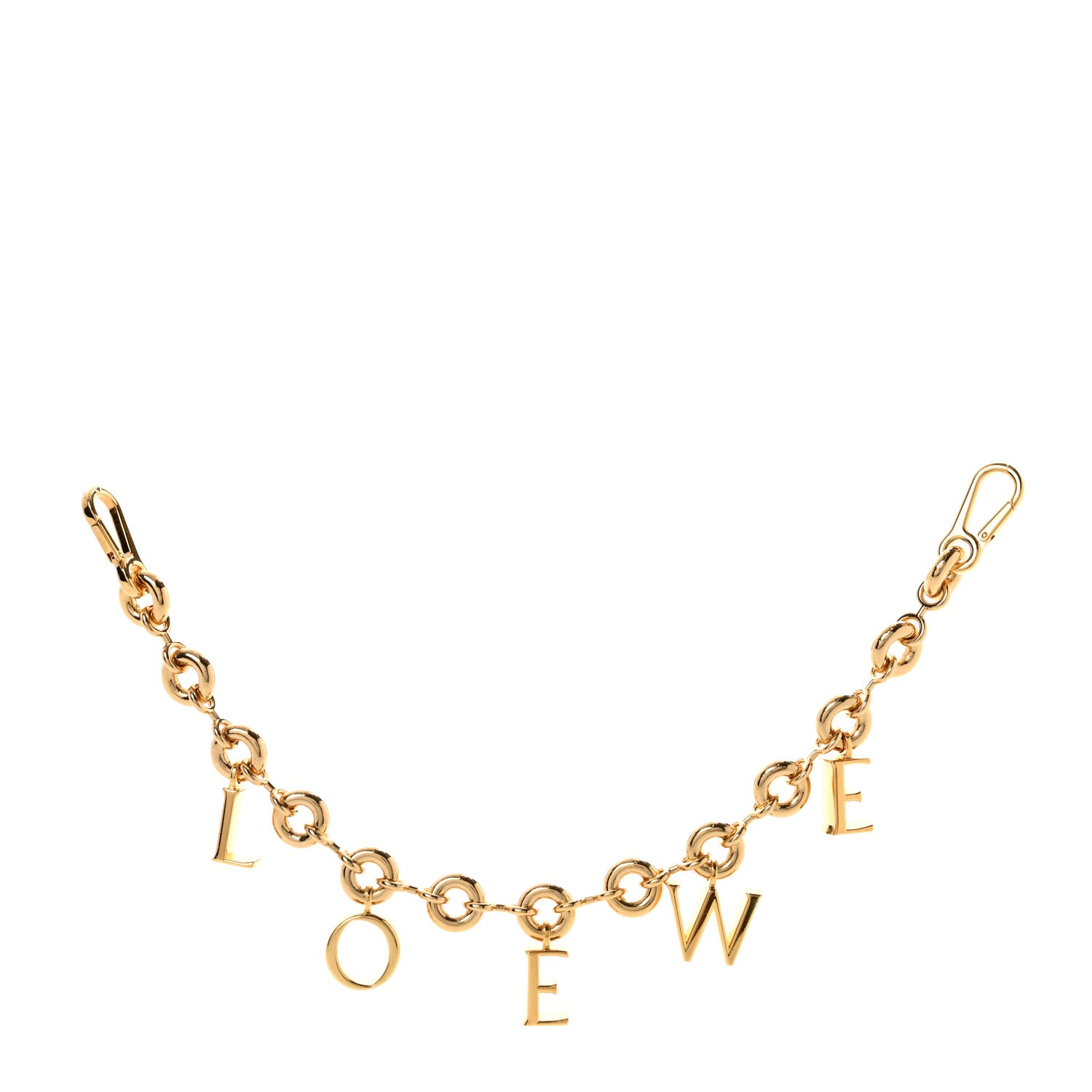 Loewe Brass Donut Chain Bag Charm Gold 1 of 3