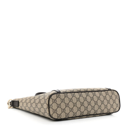 Gucci GG Supreme Monogram Medium Joy Tote Dark Brown 4 of 12