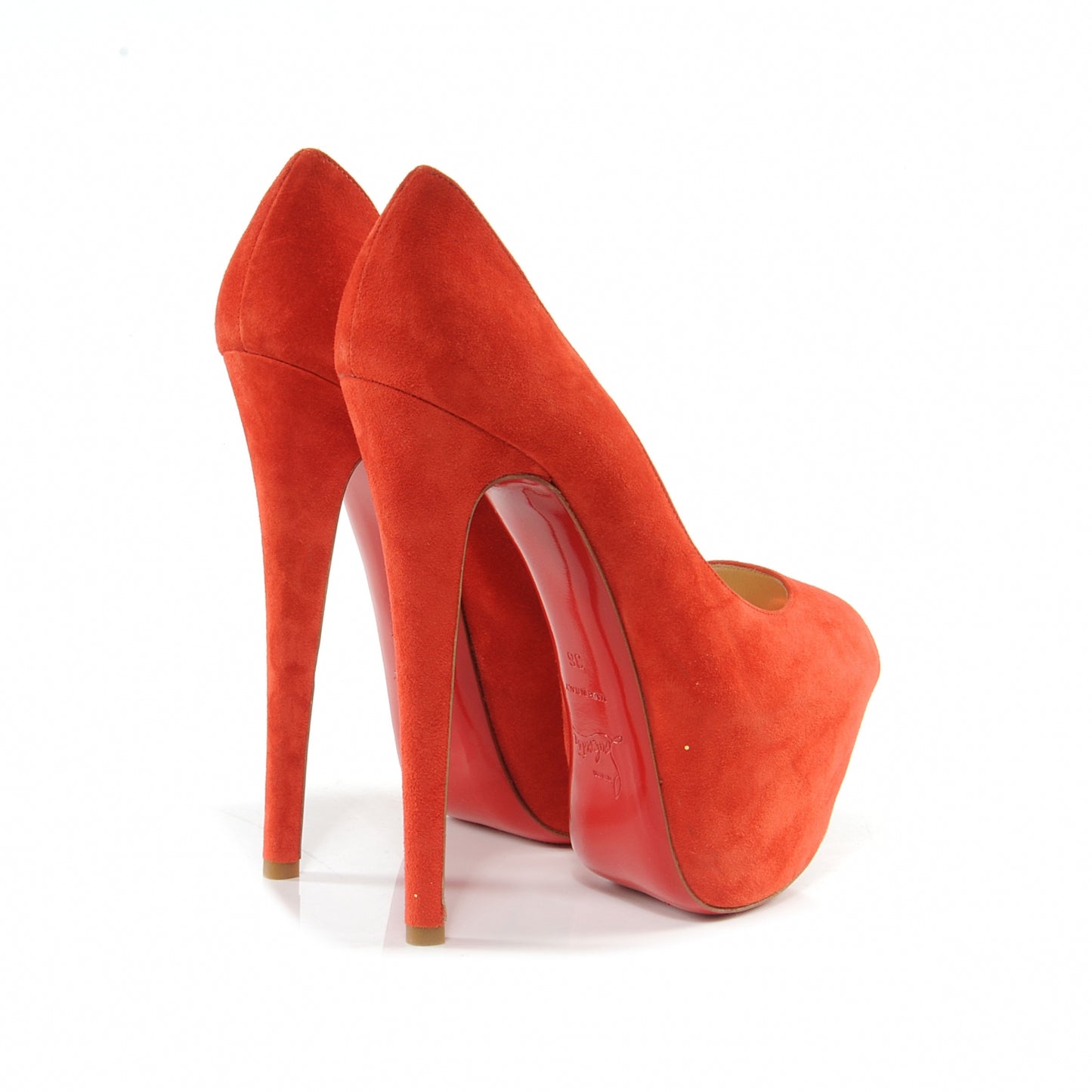 Suede Highness 160 Pumps 160 36 Red Mandarin