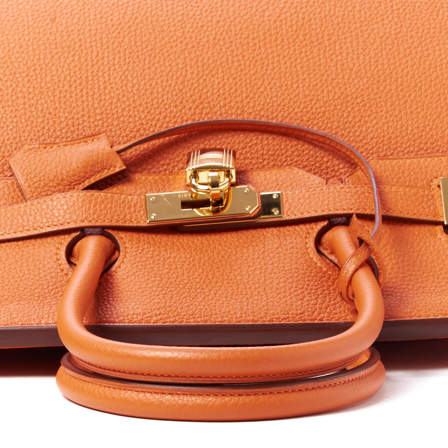 Togo Birkin 35 Orange