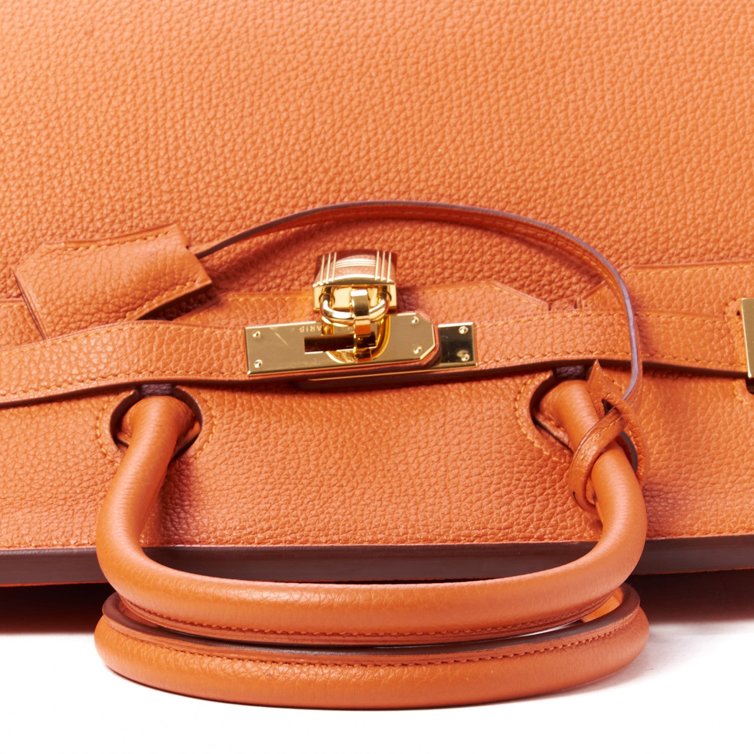 Hermes Togo Birkin 35 Orange 8 of 28