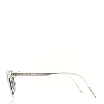 Christian Dior Acetate DiorTag SU Rectangular Sunglasses Silver 3 of 7