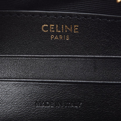 Celine Calfskin Quilted Small C Charm Bag Black 6 of 11