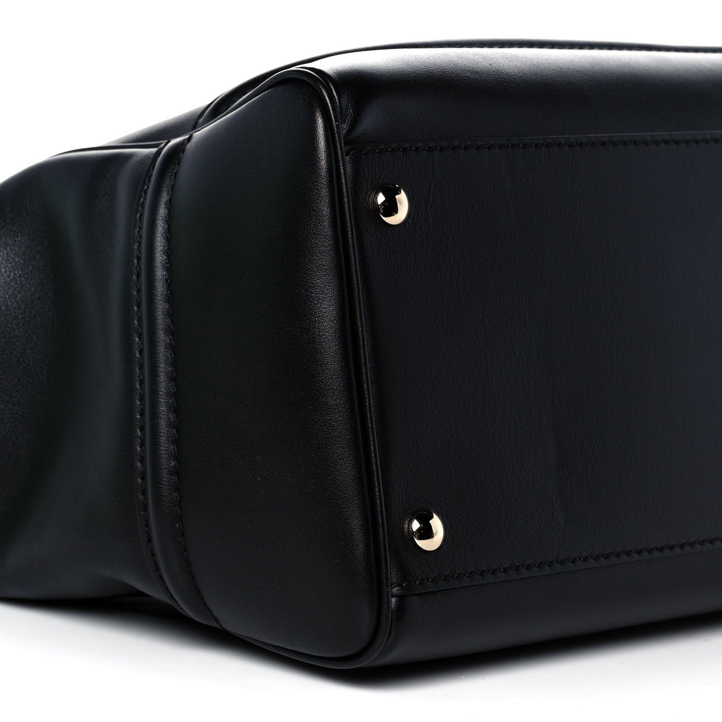 Calfskin Medium Palazzo Empire Bag Black