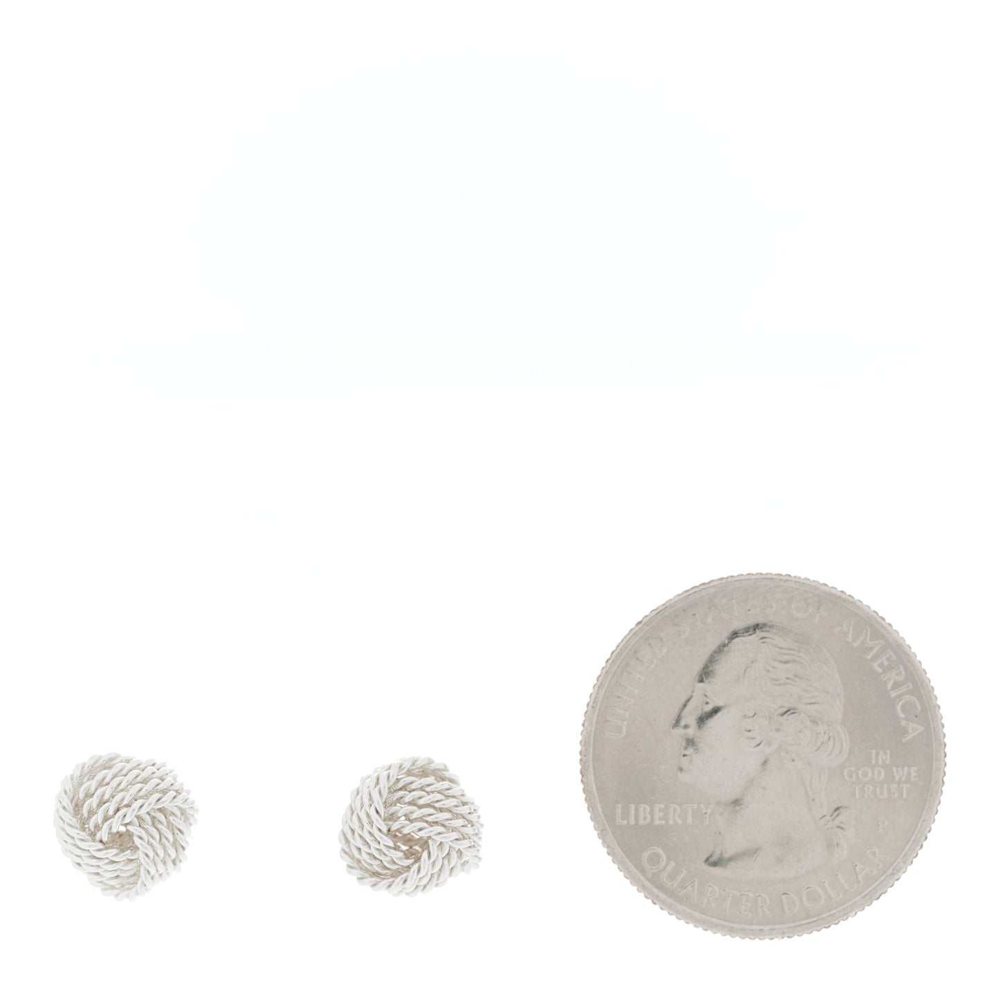 Sterling Silver Twist Knot Earrings