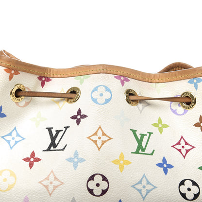 Louis Vuitton Monogram Multicolor Petit Noe White 13 of 15