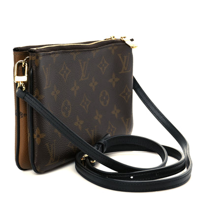 Louis Vuitton Reverse Monogram Giant Double Zip Pochette 3 of 12