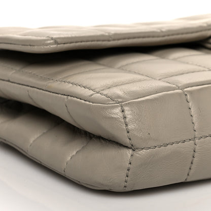 Chanel Lambskin East West Chocolate Bar Chain Flap Grey 5 of 16