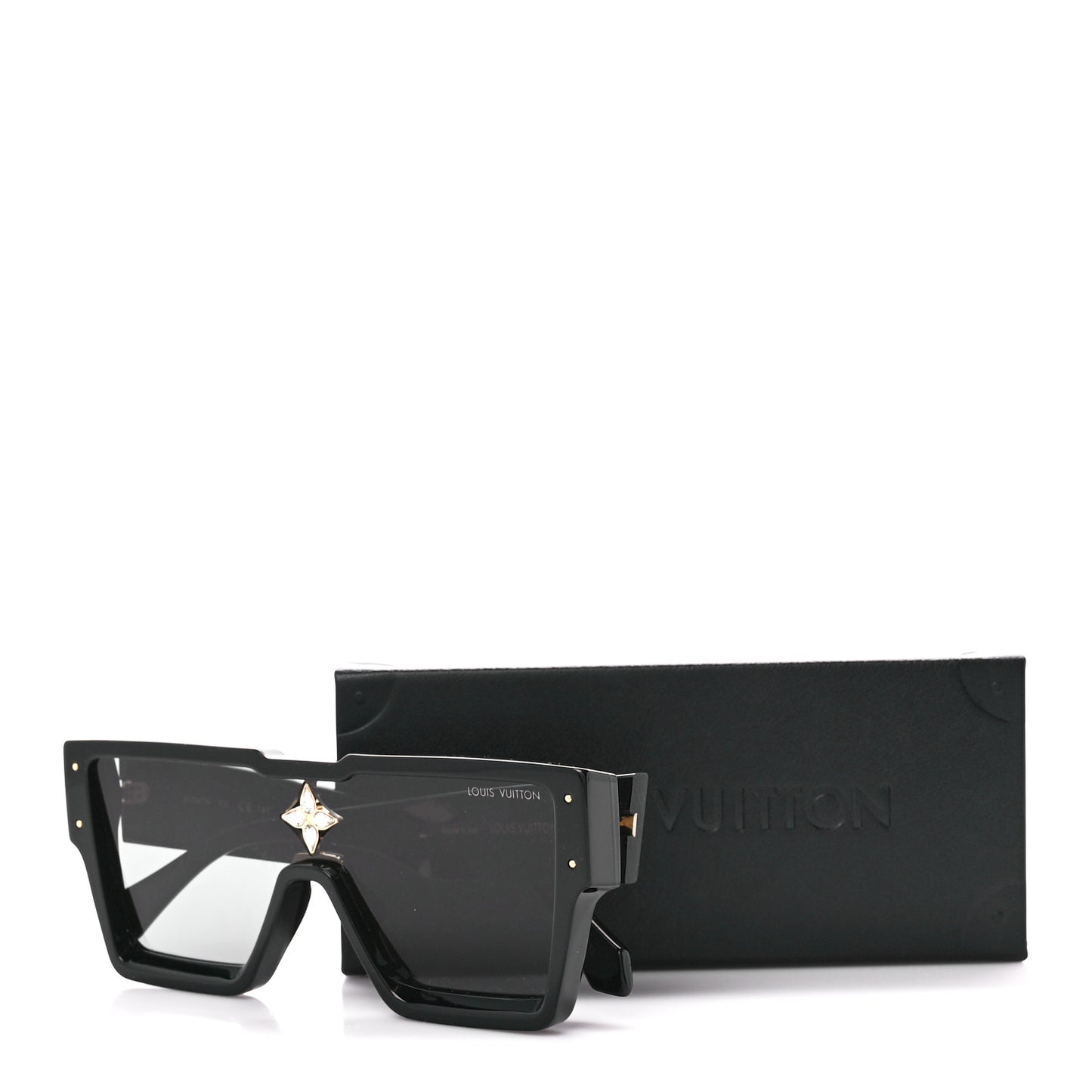 Acetate Swarovski Crystal Cyclone Sunglasses Z1547W Black