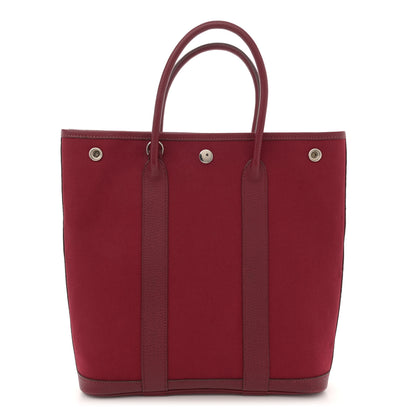 Hermes Toile H Negonda Garden File 28 Rouge Imperial 1 of 15