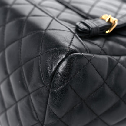 Chanel Calfskin Quilted Small Urban Spirit Backpack Black 11 of 21
