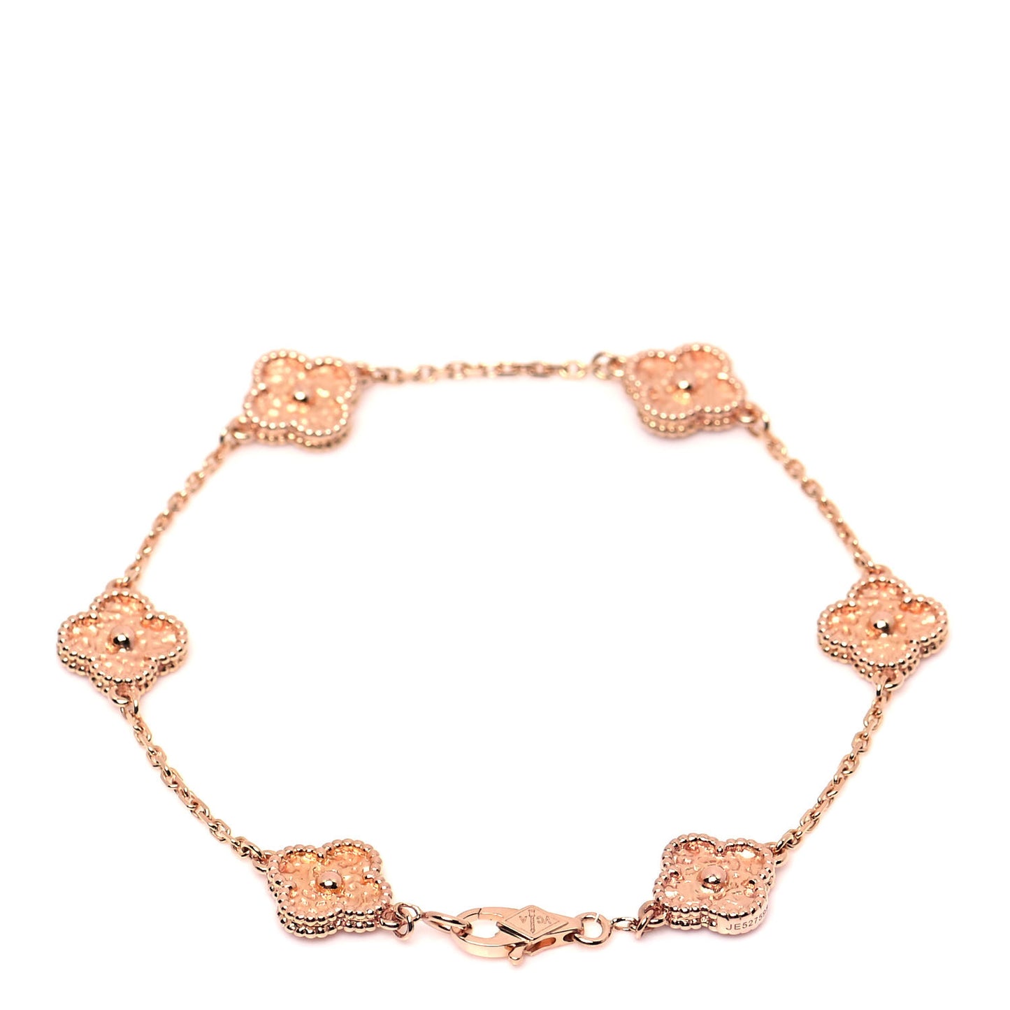 18K Rose Gold 6 Motifs Sweet Alhambra Bracelet