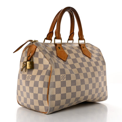 Louis Vuitton Damier Azur Speedy 25 3 of 17