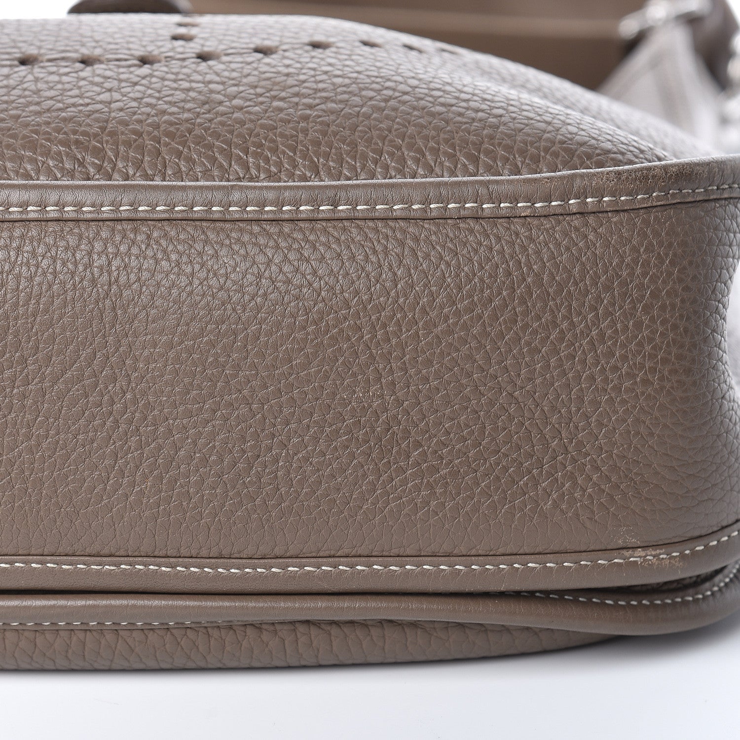 Hermes Taurillon Clemence Evelyne III GM Etoupe 15 of 20