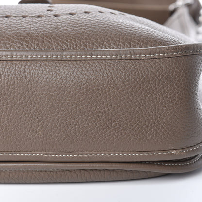 Hermes Taurillon Clemence Evelyne III GM Etoupe 15 of 20