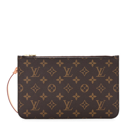 Louis Vuitton LOUIS VUITTON Monogram Neverfull MM GM Pochette Pivoine 1 of 11