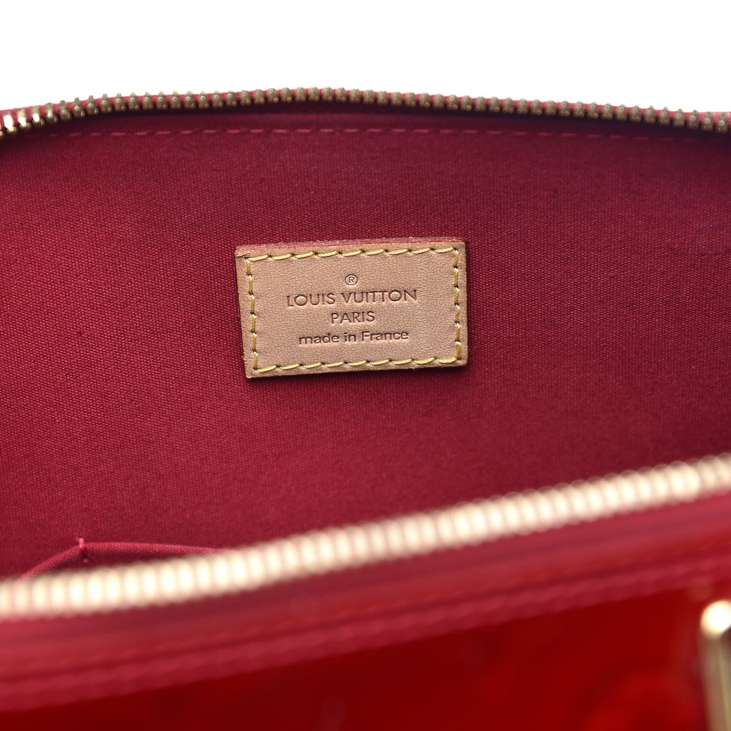 Louis Vuitton Vernis Alma GM Pomme D'Amour 6 of 9