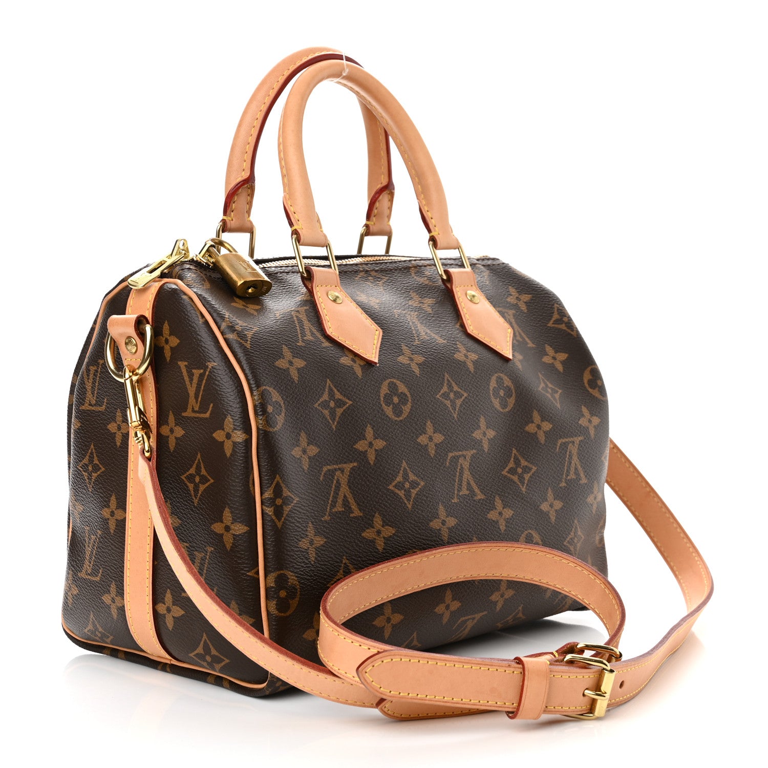 Louis Vuitton Monogram Speedy Bandouliere 25 3 of 13