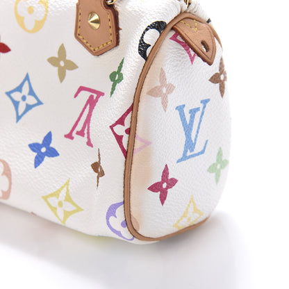 Louis Vuitton Monogram Multicolor Mini Sac HL Speedy White 17 of 20