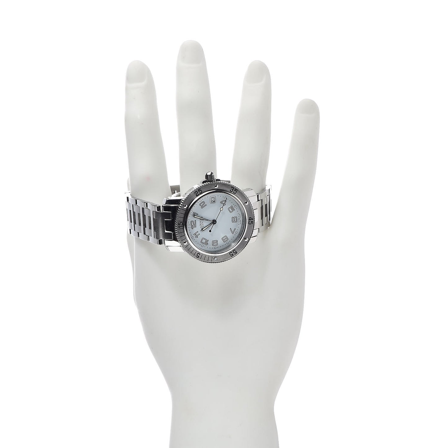 Stainless Steel 38mm Clipper Quartz Watch