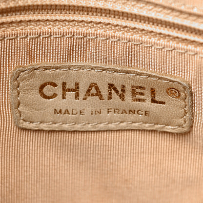 Chanel Caviar Quilted Timeless CC Shoulder Bag Beige 6 of 9