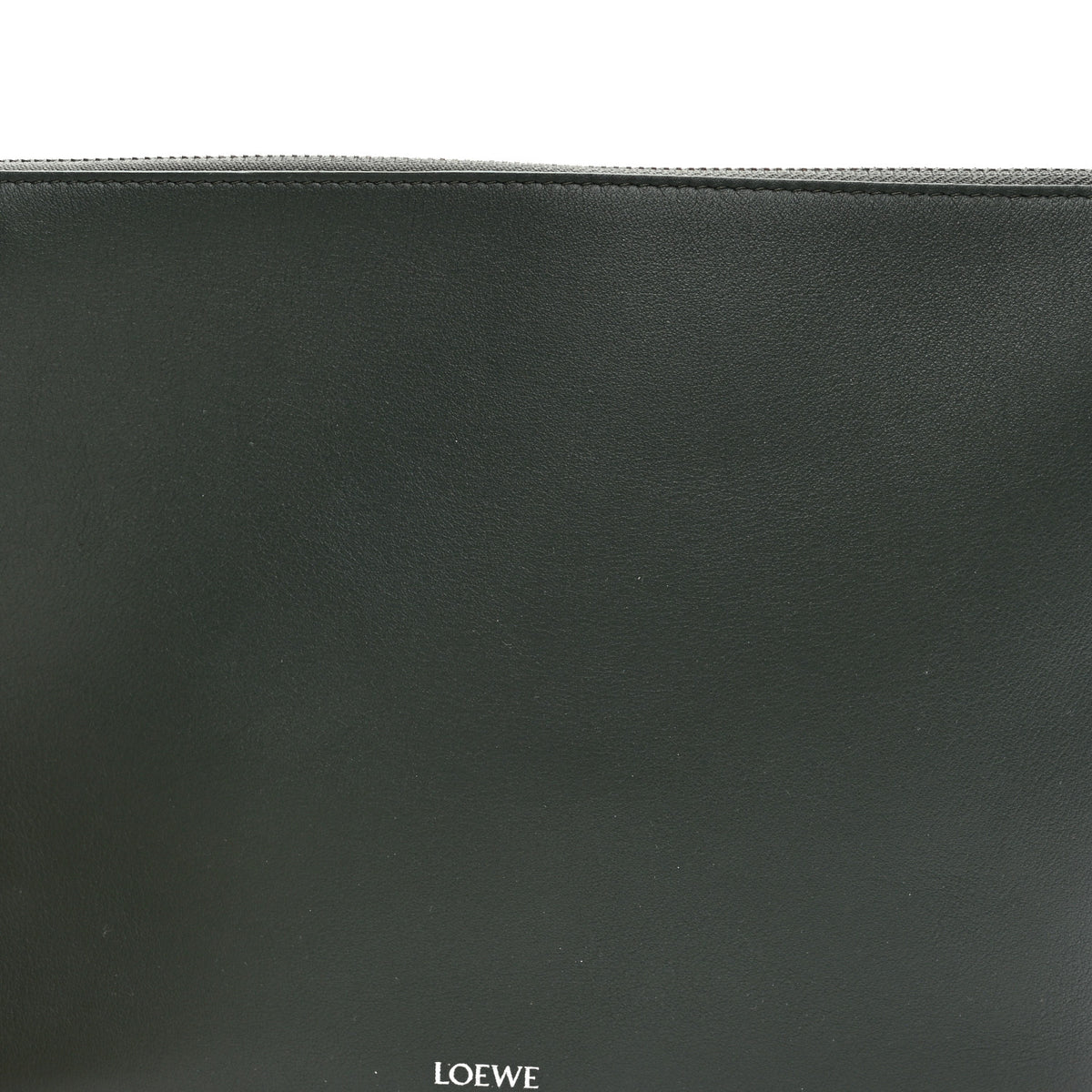 Calfskin T Pouch Vintage Khaki