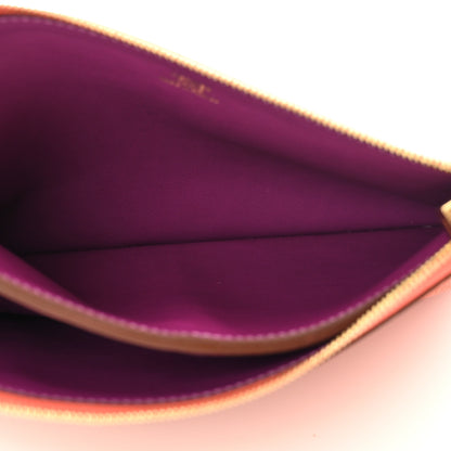 Hermes Evercolor Atout Pouch Terre Battue Anemone 5 of 11