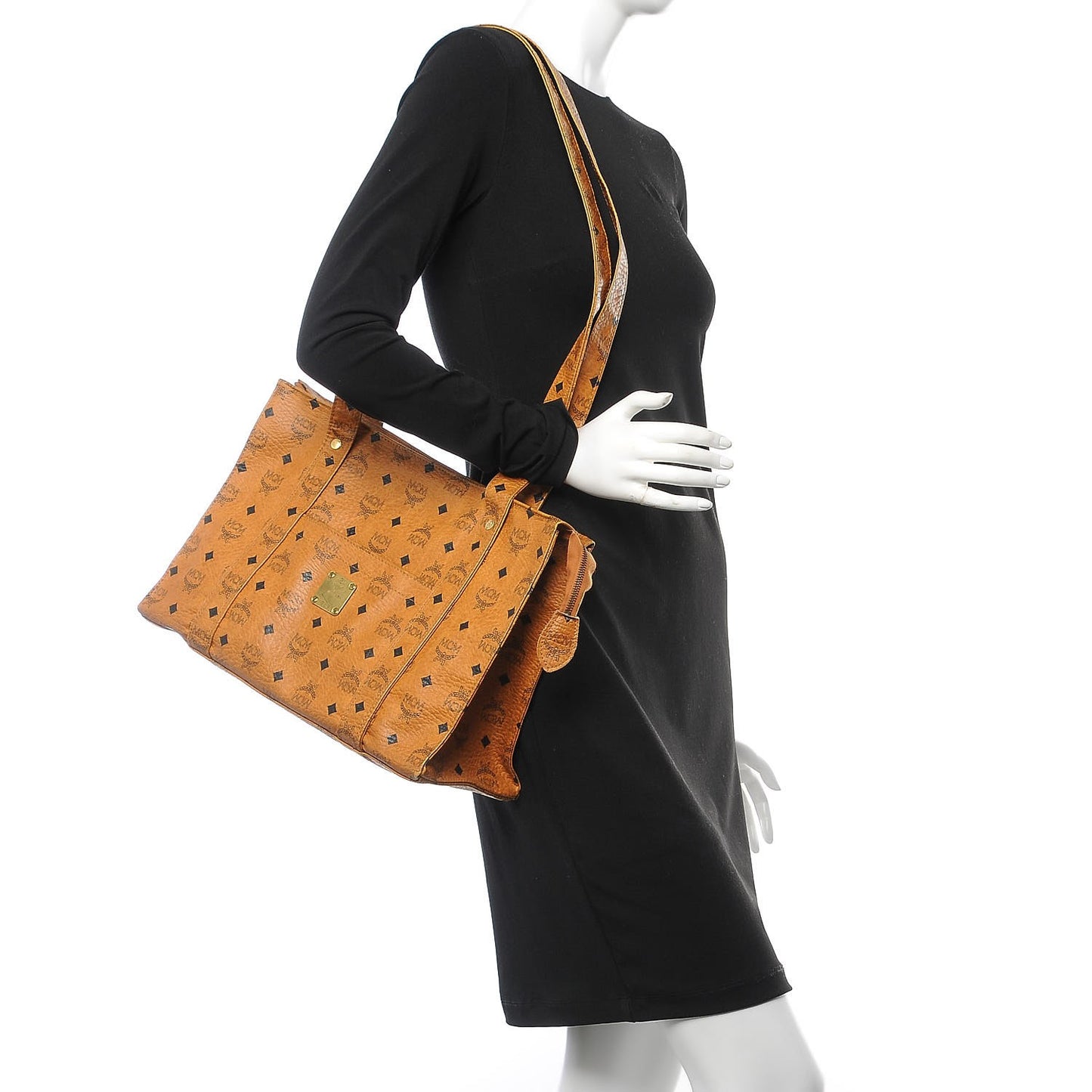 Visetos Shoulder Bag Cognac