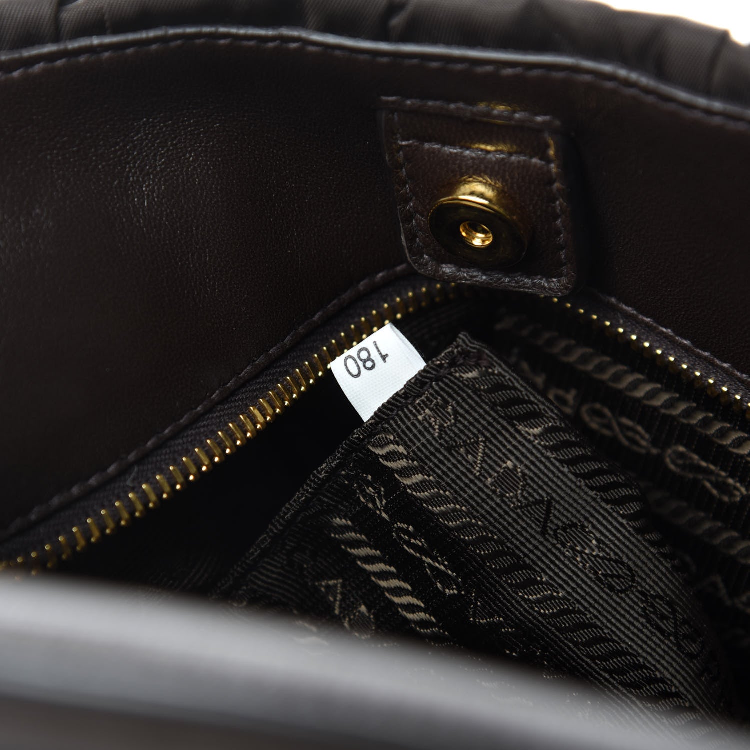 Prada Tessuto Nylon Gaufre Hobo Moro 9 of 10