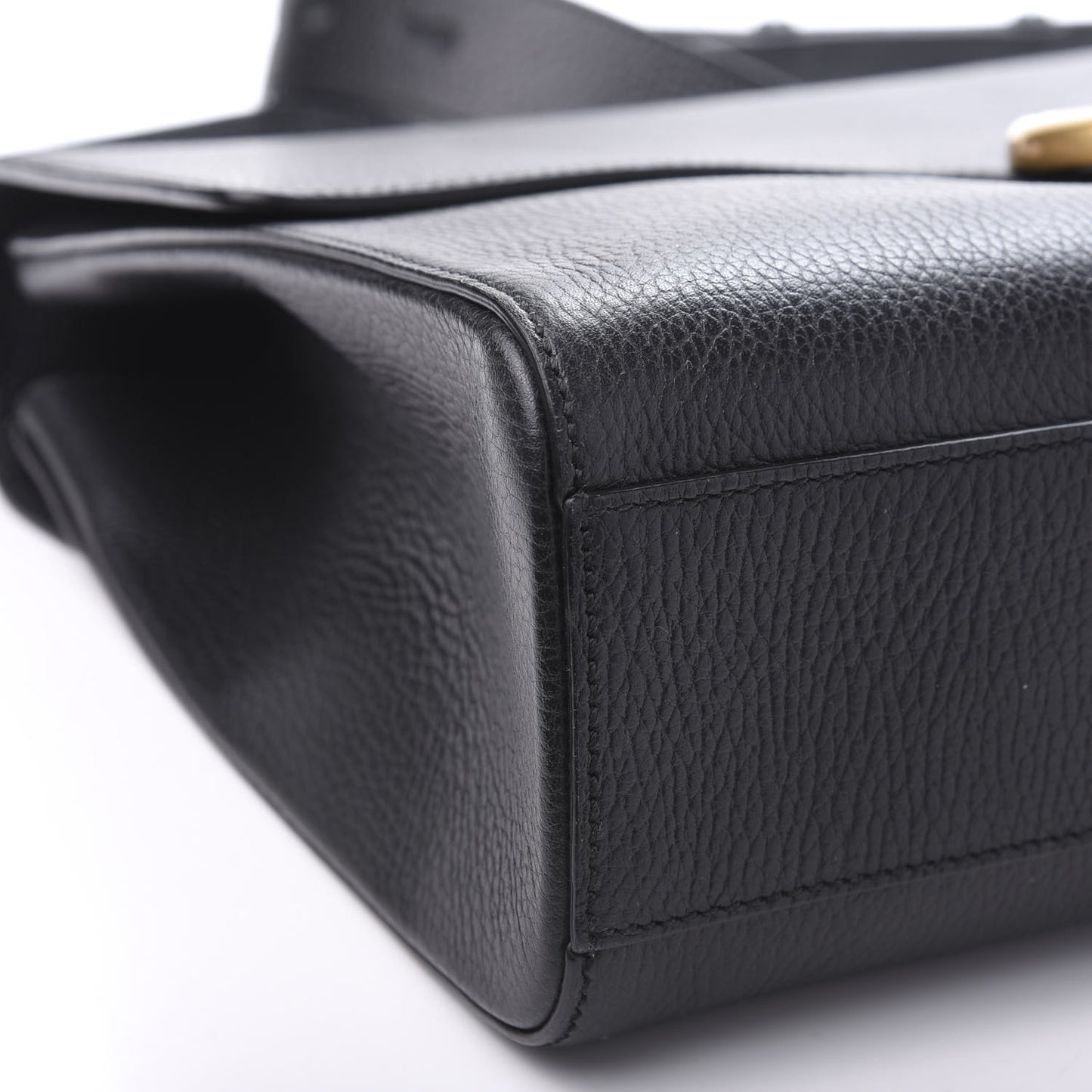 Calfskin GG Marmont Messenger Bag Black
