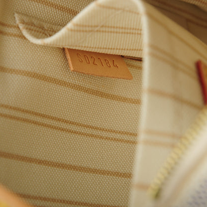 Louis Vuitton Damier Azur Neverfull MM GM Pochette 8 of 9