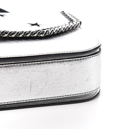 Stella McCartney Metallic Alter Nappa Medium Star Falabella Box Shoulder Bag Silver 11 of 16