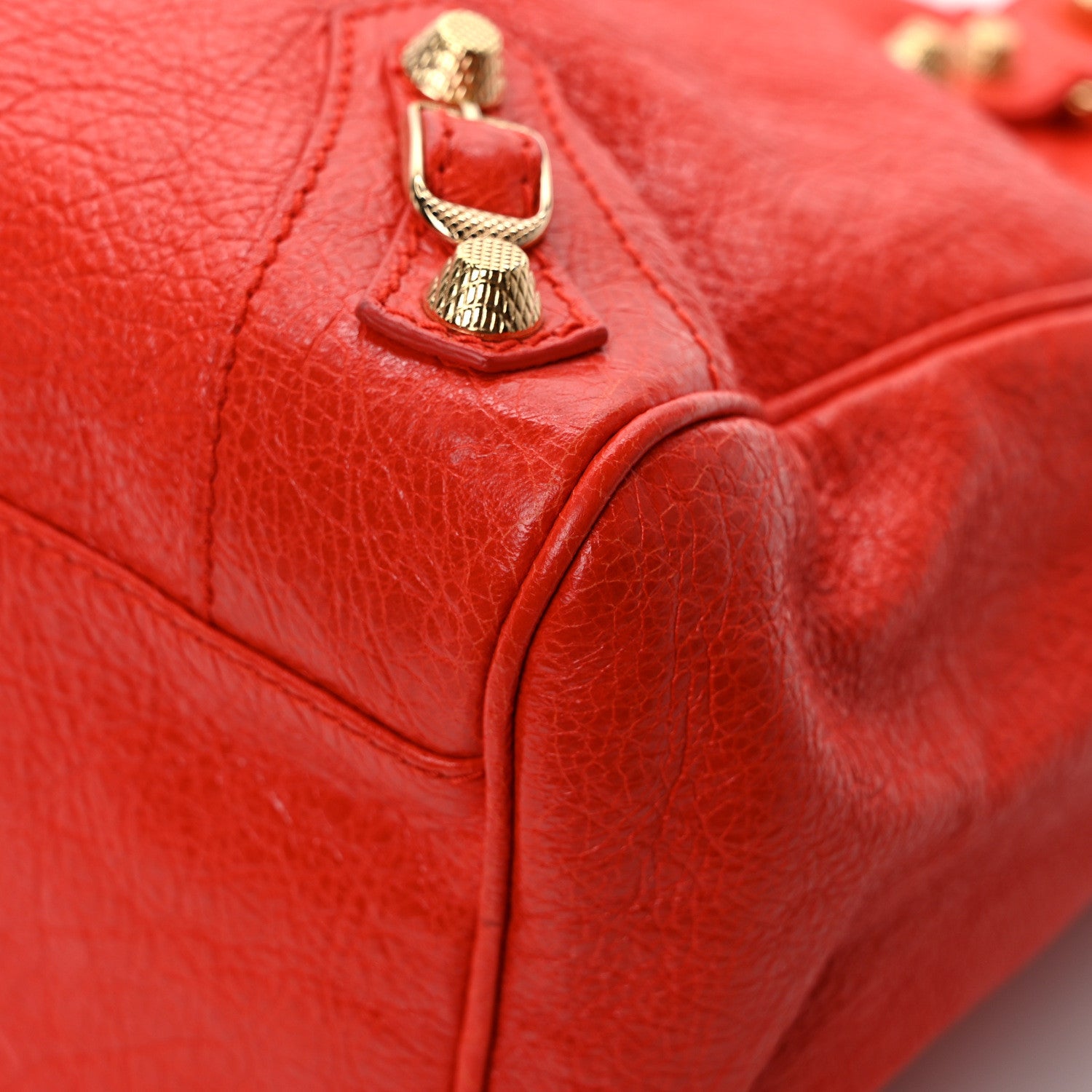 Balenciaga Agneau Giant 12 Gold Hardware Velo Rouge Cardinal 11 of 11