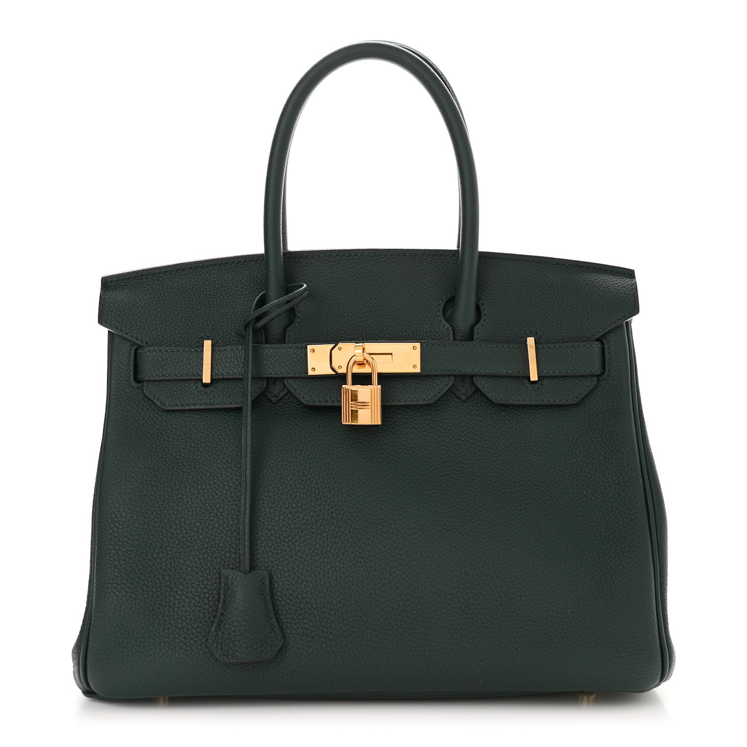 Hermes Togo Birkin 30 Vert Cypress 1 of 10