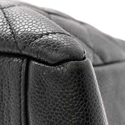 Chanel Caviar Quilted Grand Shopping Tote GST Black 16 of 17