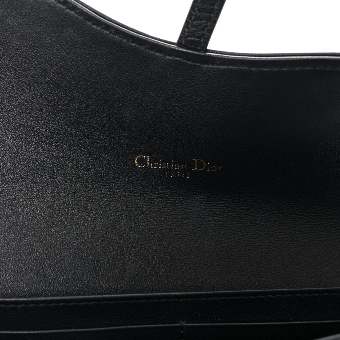Oblique Saddle Chain Long Wallet Blue