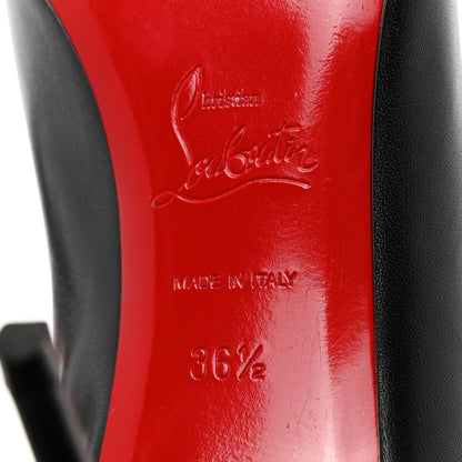 Christian Louboutin Calfskin So Kate Booty 85 Ankle Boots 36.5 Black 6 of 7