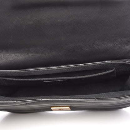 Louis Vuitton Calfskin New Wave Chain MM Black 6 of 10