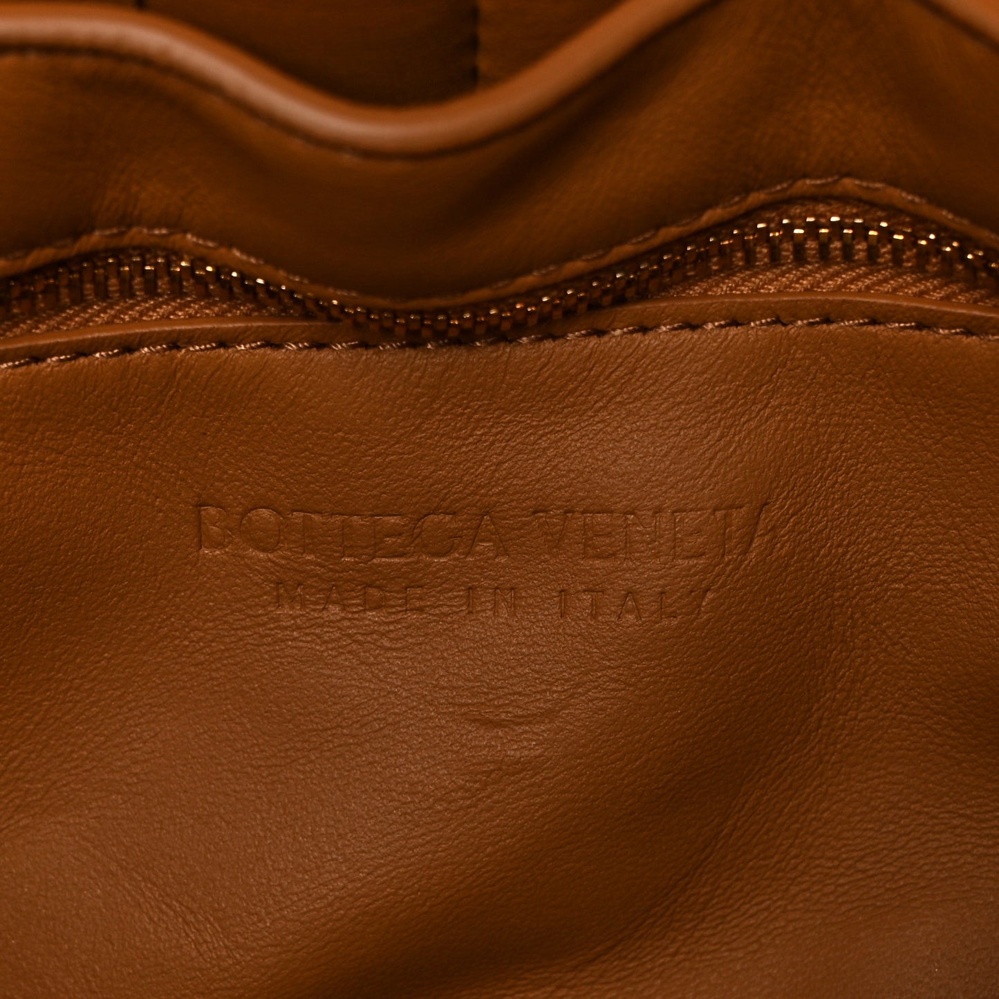 Lambskin Maxi Intreccio Padded Chain Cassette Crossbody Bag Caramel