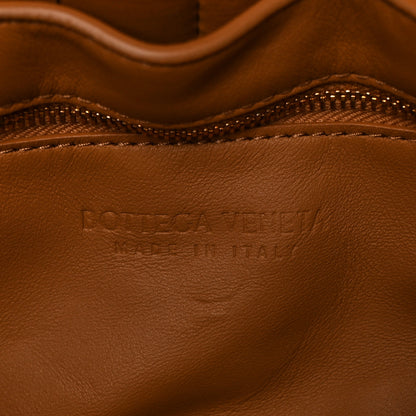 Bottega Veneta Lambskin Maxi Intreccio Padded Chain Cassette Crossbody Bag Caramel 6 of 8