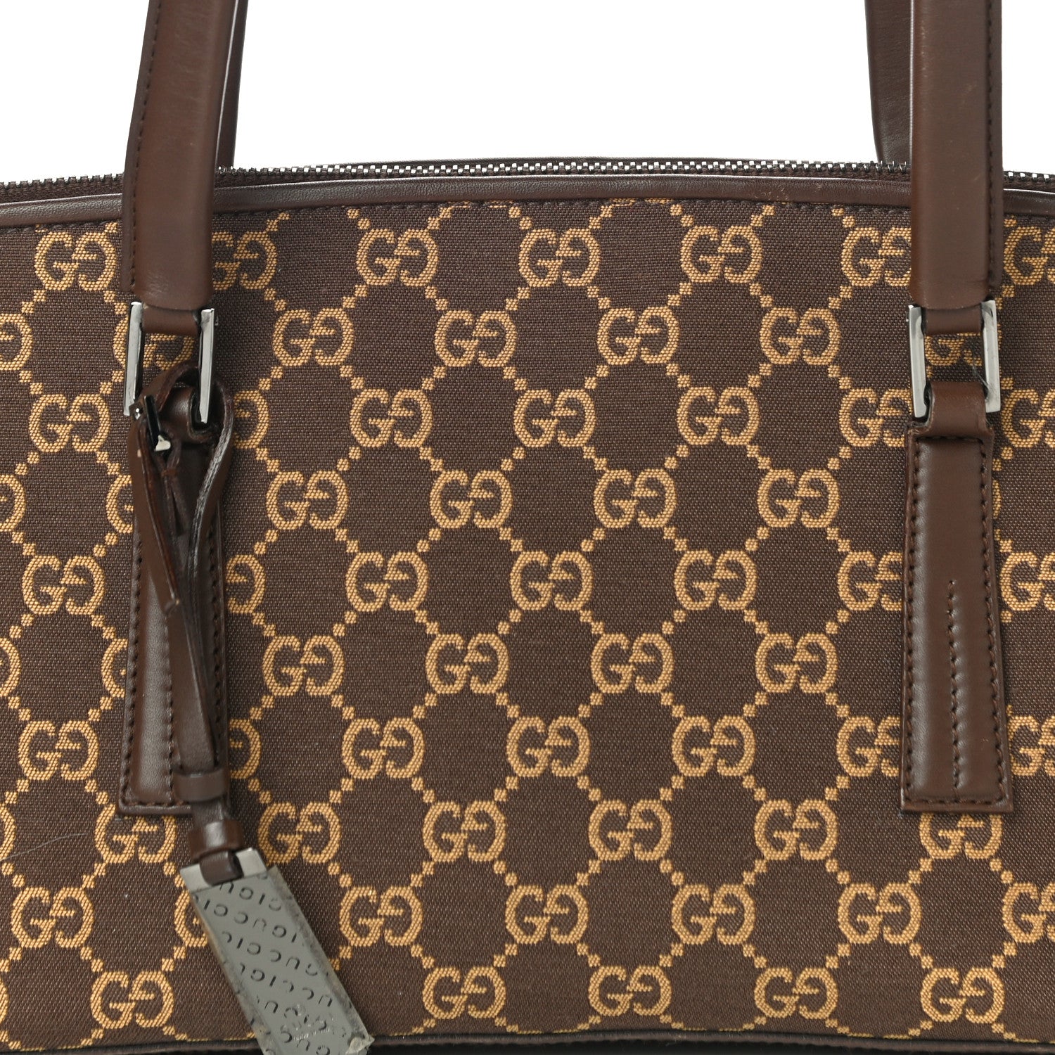 Gucci Monogram Shoulder Bag Dark Brown 11 of 11