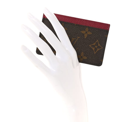 Louis Vuitton Monogram Card Holder Fuchsia 2 of 6