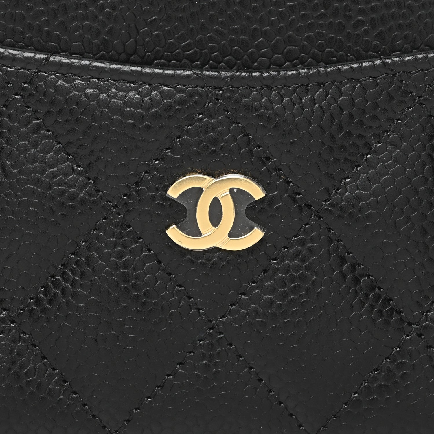 Chanel Caviar Quilted Card Holder Black 9 of 11