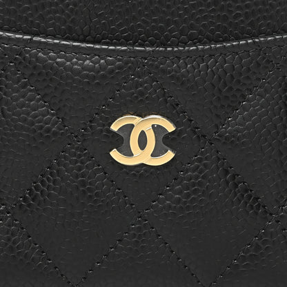 Chanel Caviar Quilted Card Holder Black 9 of 11