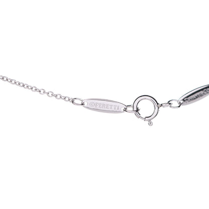 Tiffany Platinum Diamond .43ct Elsa Peretti Diamonds by the Yard Pendant Necklace 7 of 8