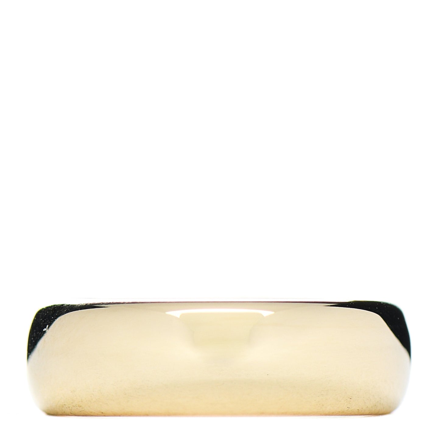 18K Yellow Gold 6mm Classic Wedding Band Ring 50 5.25