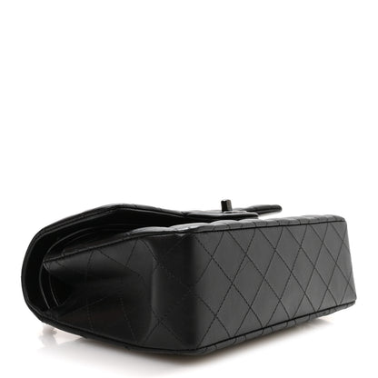 Chanel Lambskin Quilted Small Double Flap So Black 4 of 11