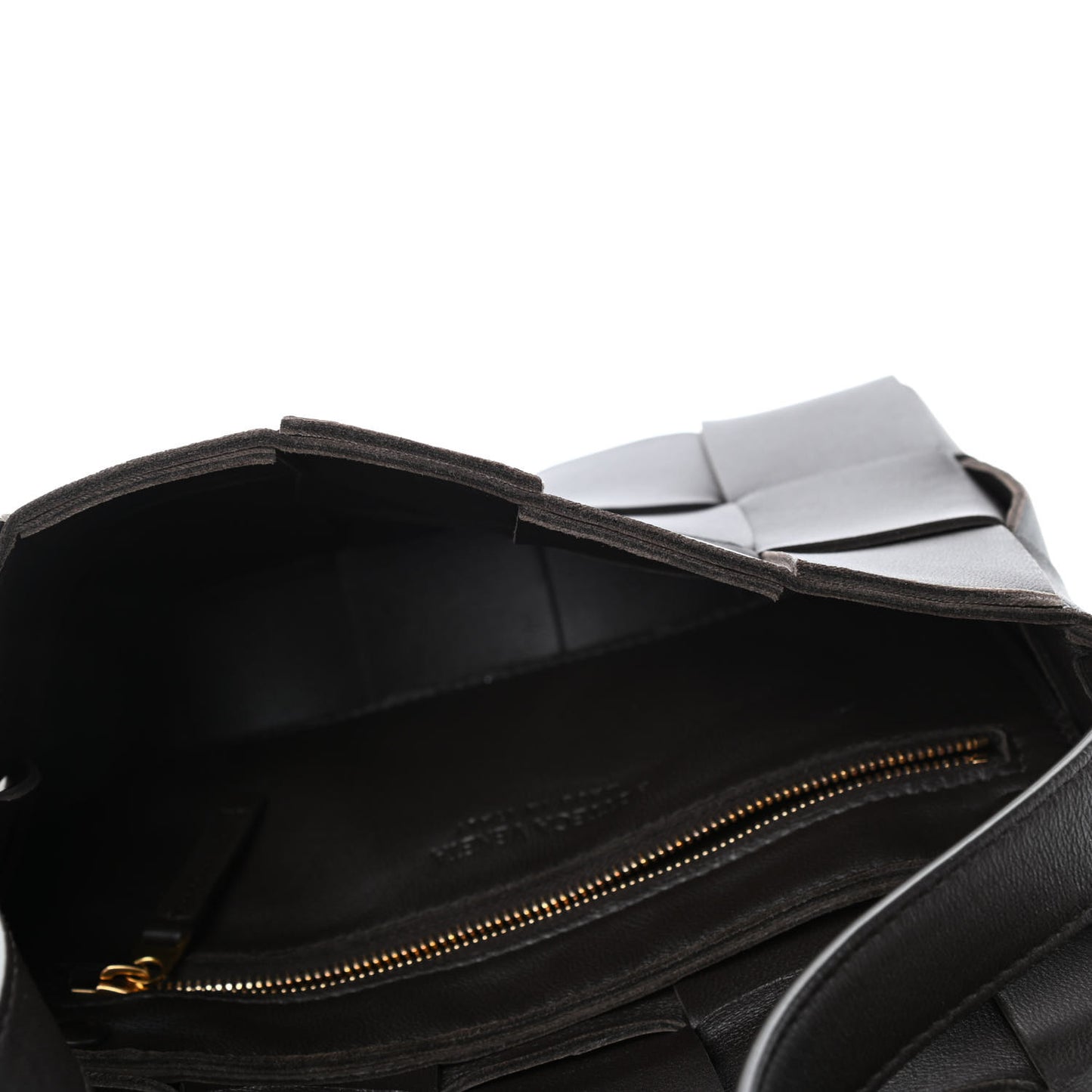 Lambskin Maxi Intrecciato Cassette Crossbody Bag Fondant